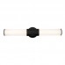 Sieninis vonios šviestuvas QN-FACET-LED2-BK-BATH IP44